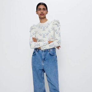 Zara Floral Long Sleeve
